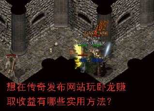 想在传奇发布网站玩卧龙赚取收益有哪些实用<a href=