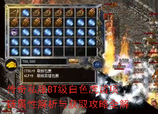 传奇私服BT级白色虎齿项链属性解析与获取攻略全解 传奇私服BT级白色虎齿项链属性解析与获取攻略全解