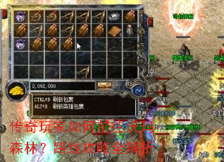 传奇玩家如何前往沃玛森林?路线攻略全解析 传奇玩家如何前往沃玛森林?路线攻略全解析