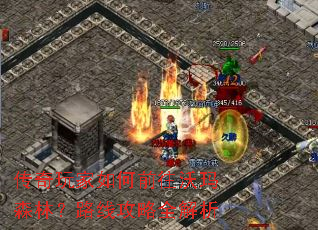 传奇玩家如何前往沃玛森林?路线攻略全解析 传奇玩家如何前往沃玛森林?路线攻略全解析