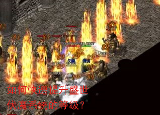 如何快速提升盛世伏魔系统的等级? 如何快速提升盛世伏魔系统的等级?