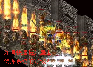 如何快速提升盛世伏魔系统的等级? 如何快速提升盛世伏魔系统的等级?