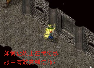 如何让战士在传奇私服中有效克制法师? 如何让战士在传奇私服中有效克制法师?