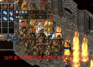 如何看待传奇游戏中的战士职业? 如何看待传奇游戏中的战士职业?