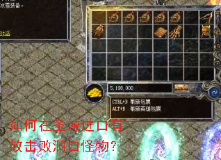 如何在圣域进口有效击败洞口怪物? 如何在圣域进口有效击败洞口怪物?