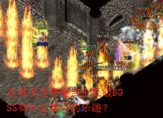 ��΢�䴫���ﵱ���ͼ�BOSS��ʲô���ص���Ȥ��