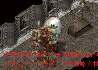 ���ǵõ�����Щ����˽��NPC�ľ���̨�������ǰ�������Щ����������