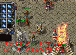 ������Ȩ�����Щ����BOSS�Ļ�ɱ��������Ŷ���ϣ�