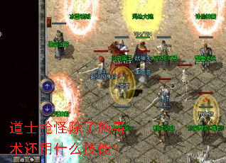 道士抢怪除了施毒术还用什么技能? 道士抢怪除了施毒术还用什么技能?