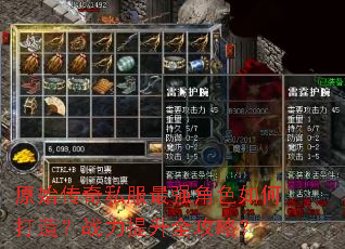 ԭʼ����˽����ǿ��ɫ��δ��죿ս������ȫ���ԣ�