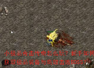 С��Ʒ�ϻ�������ô�棿������ο��ٻ�ȡ��Ʒװ�����Ч����BOSS��