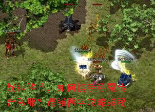 战神降临,如何携手称霸传奇私服?最强两字攻略揭秘 战神降临,如何携手称霸传奇私服?最强两字攻略揭秘