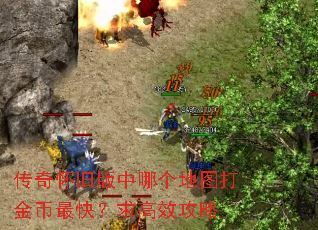 传奇怀旧版中哪个地图打金币最快?求高效攻略 传奇怀旧版中哪个地图打金币最快?求高效攻略