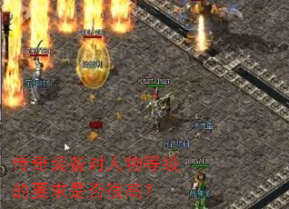 传奇装备对人物等级的要求是否很高? 传奇装备对人物等级的要求是否很高?