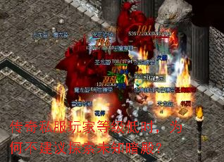 传奇私服玩家等级低时,为何不建议探索未知暗殿? 传奇私服玩家等级低时,为何不建议探索未知暗殿?