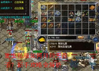 重生私服如何拜师无崖子?新手攻略全解析 重生私服如何拜师无崖子?新手攻略全解析