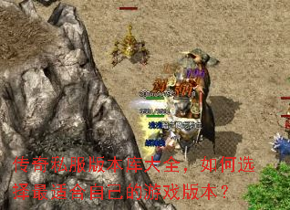 传奇私服版本库大全,如何选择最适合自己的游戏版本? 传奇私服版本库大全,如何选择最适合自己的游戏版本?