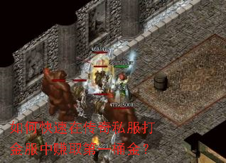 如何快速在传奇私服打金服中赚取第一桶金? 如何快速在传奇私服打金服中赚取第一桶金?
