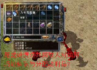 魔龙岭遭遇共同敌人时如何巧妙组队与分配战利品? 魔龙岭遭遇共同敌人时如何巧妙组队与分配战利品?