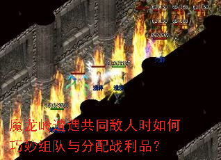 魔龙岭遭遇共同敌人时如何巧妙组队与分配战利品? 魔龙岭遭遇共同敌人时如何巧妙组队与分配战利品?