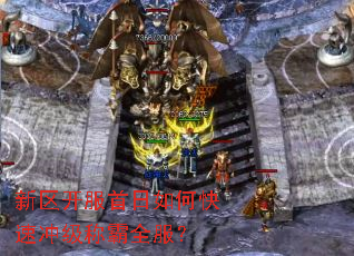 新区开服首日如何快速冲级称霸全服? 新区开服首日如何快速冲级称霸全服?