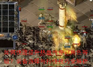 如何快速提升热血传奇sf角色等级?装备选择与打怪技巧全解析 如何快速提升热血传奇sf角色等级?装备选择与打怪技巧全解析